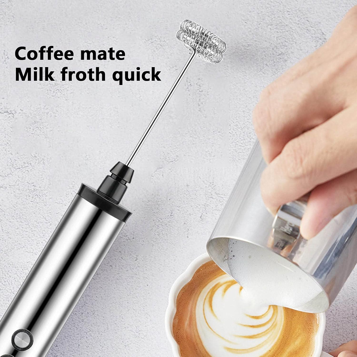 Home Improvement Tools - Batedor de Leite Elétrico Portátil 3