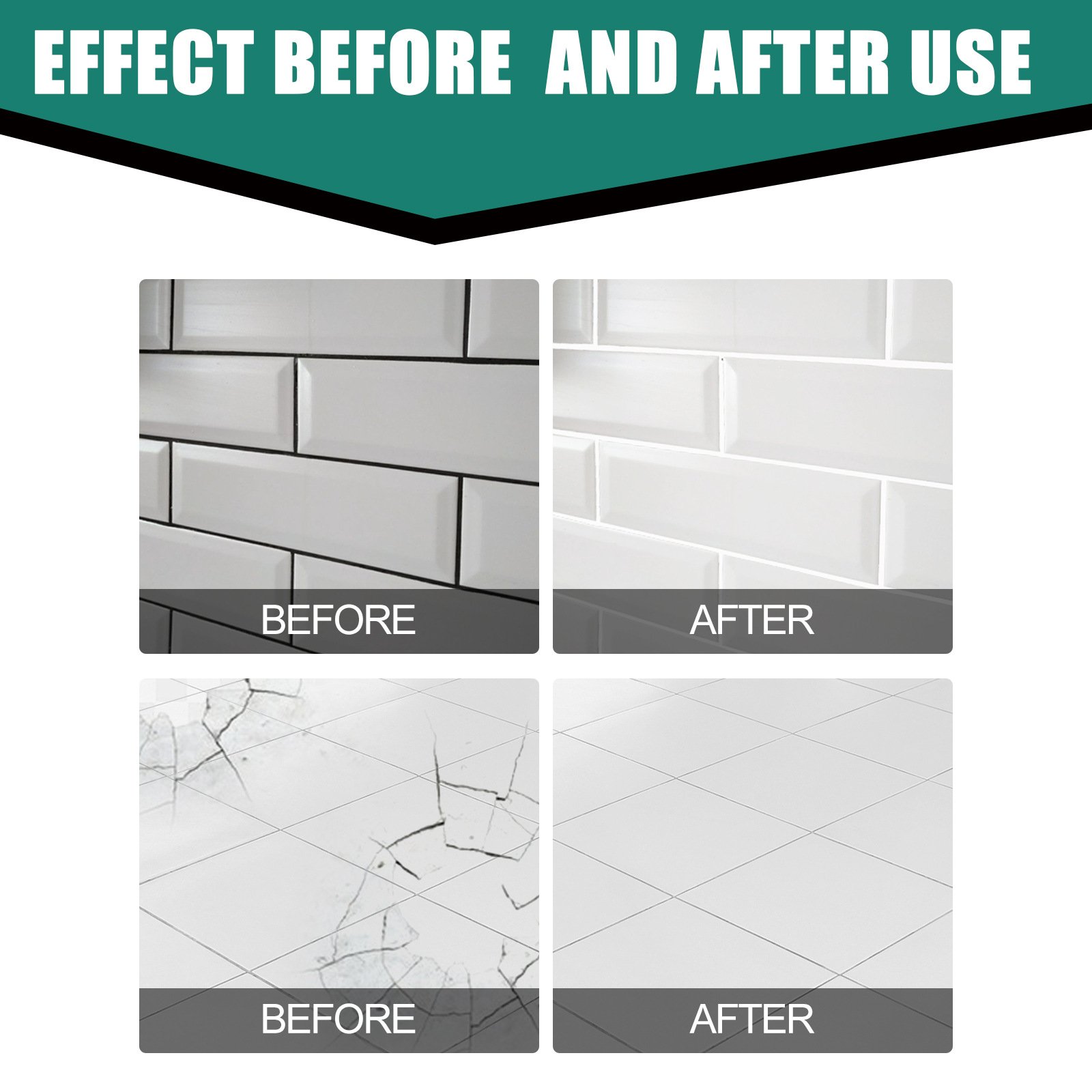 Home Improvement And Diy - Massa Impermeável para Reparação de Azulejos,