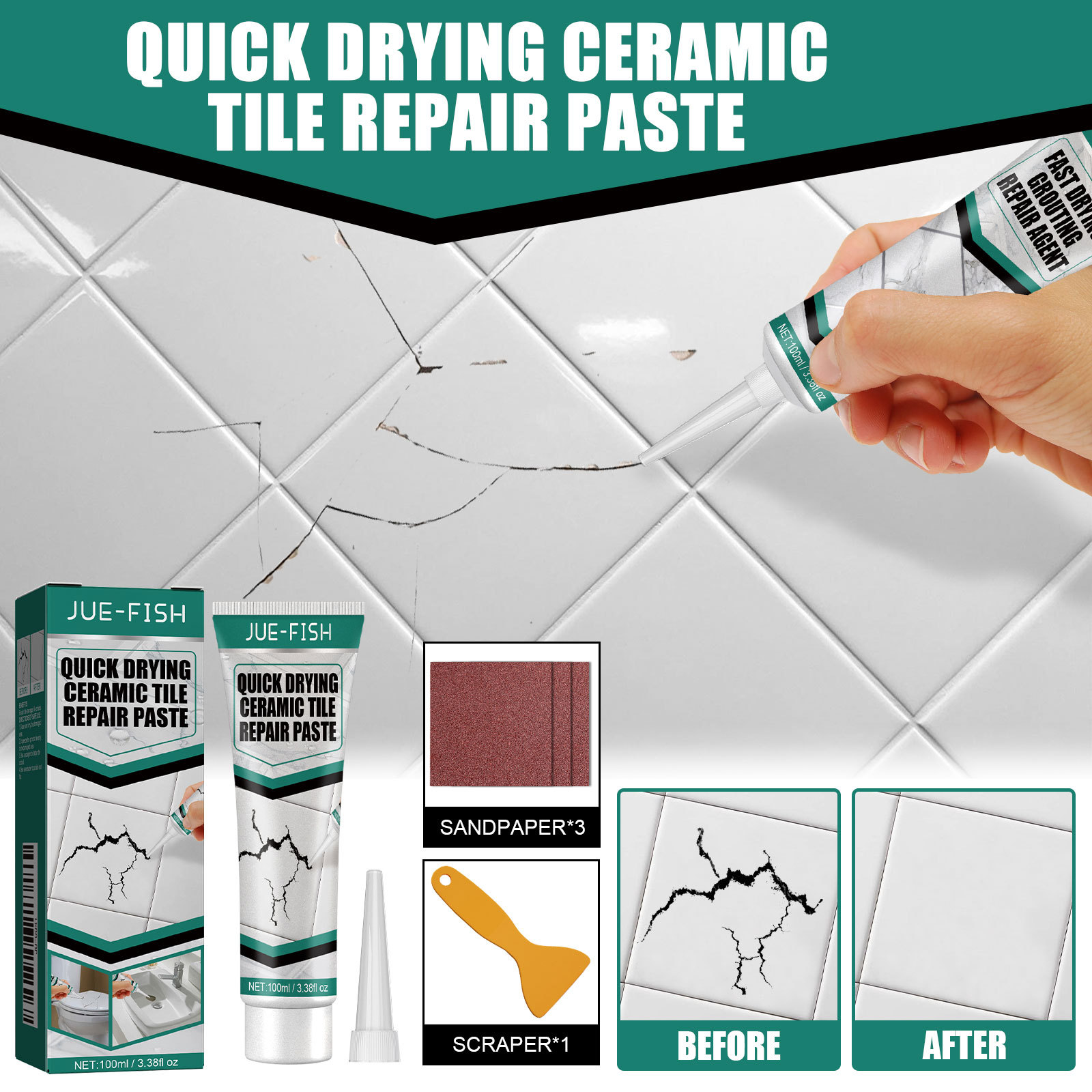Massa Impermeável para Reparaç - Home Improvement And Diy avaliação e preço
