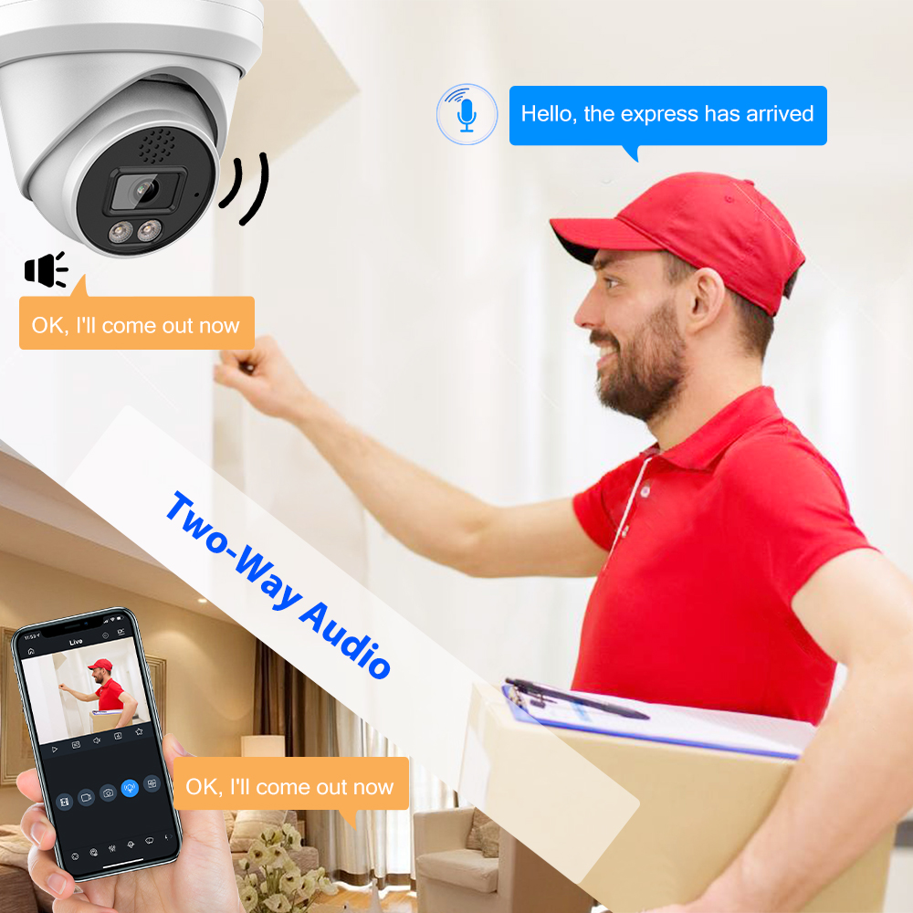 Câmera IP Vikylin 8MP com Visã - Home Improvement Network avaliação e preço